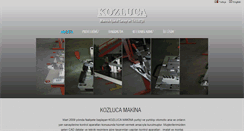 Desktop Screenshot of kozluca.com.tr